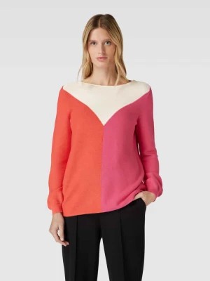 Zdjęcie produktu Sweter z dzianiny w stylu Colour Blocking Christian Berg Woman