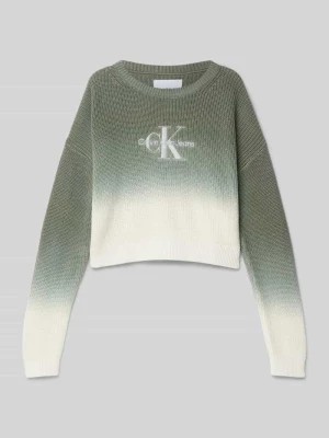 Zdjęcie produktu Sweter z dzianiny z okrągłym dekoltem Calvin Klein Jeans