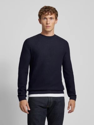 Zdjęcie produktu Sweter z dzianiny z prążkowanymi wykończeniami model ‘LUCAS’ Jack & Jones Premium