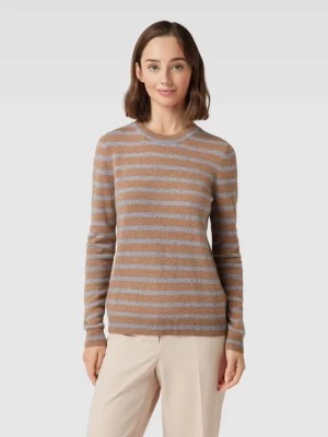 Zdjęcie produktu Sweter z kaszmiru z wzorem w paski Christian Berg Woman