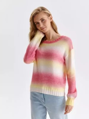 Zdjęcie produktu Sweter z wełną w pastelowe pasy TOP SECRET