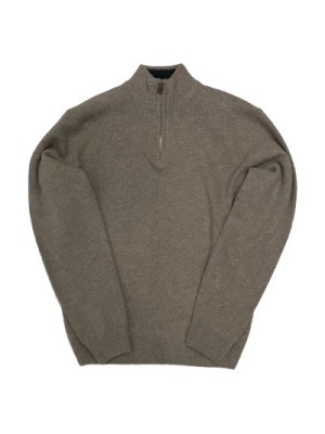 Zdjęcie produktu Sweter z wełny z zamkiem - Beige Marcotrevise-Llg21 Cala 1789
