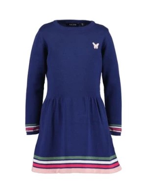 Zdjęcie produktu Sweterkowa sukienka dla dziewczynki z długim rękawem Blue Seven