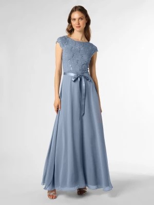 Zdjęcie produktu Swing Damska sukienka wieczorowa Kobiety niebieski|szary jednolity,