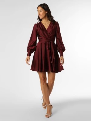 Zdjęcie produktu Swing Damska sukienka wieczorowa Kobiety Satyna czerwony jednolity,