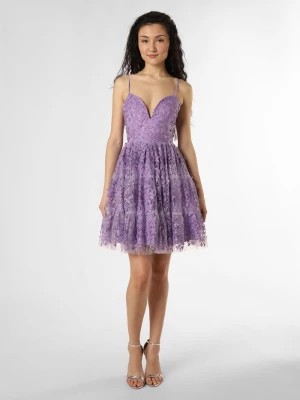 Zdjęcie produktu Swing Damska sukienka wieczorowa Kobiety Sztuczne włókno lila jednolity,
