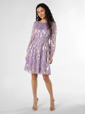 Zdjęcie produktu Swing Damska sukienka wieczorowa Kobiety Sztuczne włókno lila|wielokolorowy wzorzysty,