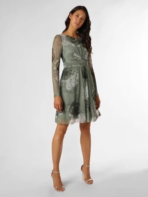 Zdjęcie produktu Swing Damska sukienka wieczorowa Kobiety Sztuczne włókno zielony wzorzysty,