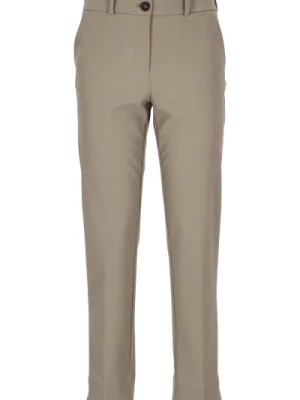 Zdjęcie produktu Szare Spodnie z Pętelkami na Pasek i Bocznymi Wlotami Powietrza RRD