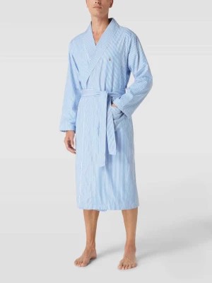 Zdjęcie produktu Szlafrok ze wzorem w paski model ‘Terry’ Polo Ralph Lauren Underwear