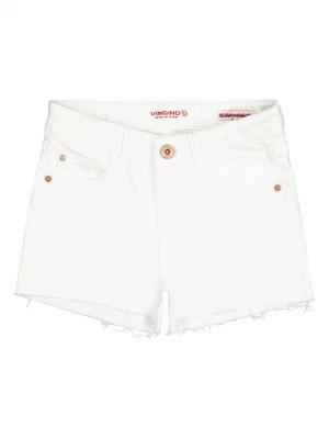 Zdjęcie produktu Vingino Szorty dżinsowe "Belia" w kolorze białym rozmiar: 116
