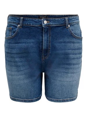 Zdjęcie produktu Carmakoma Szorty dżinsowe w kolorze niebieskim rozmiar: 44
