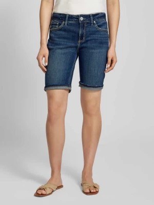 Zdjęcie produktu Szorty jeansowe o kroju regular fit z 5 kieszeniami model ‘Suki’ Silver Jeans