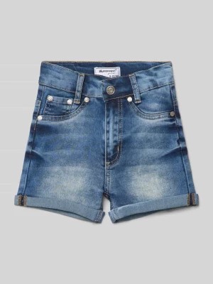 Zdjęcie produktu Szorty jeansowe o kroju slim fit z 5 kieszeniami Blue Effect