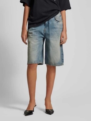 Zdjęcie produktu Szorty jeansowe z efektem znoszenia Review