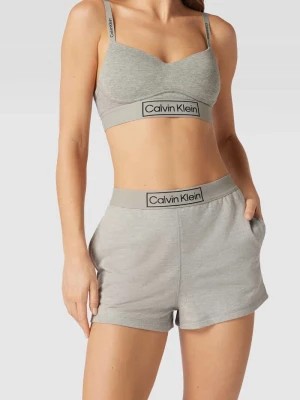 Zdjęcie produktu Szorty z dzianiny dresowej z napisem z logo Calvin Klein Underwear
