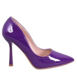 Zdjęcie produktu Szpilki damskie lakierowane Anika Purple fioletowe