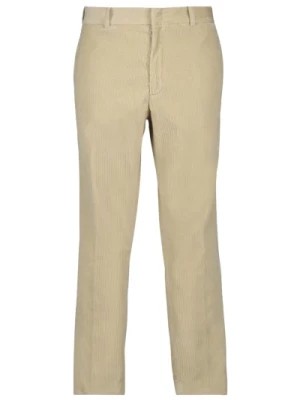 Zdjęcie produktu Sztruksowe spodnie proste nogawki Moncler