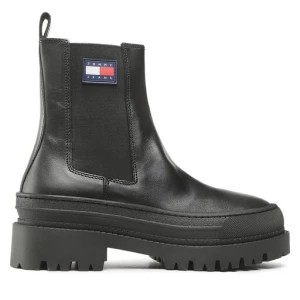 Zdjęcie produktu Sztyblety Tommy Jeans Foxing Detail Chelsea Boot EM0EM01062 Czarny