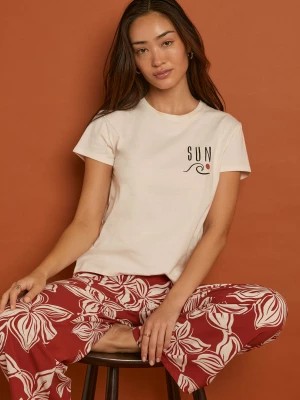 Zdjęcie produktu Bawełniany t-shirt 'sun' Etam