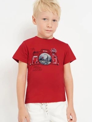 Zdjęcie produktu T-shirt dla chłopca Mayoral - czerwony