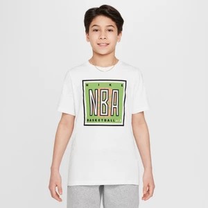 Zdjęcie produktu T-shirt dla dużych dzieci (chłopców) Nike Max90 NBA Team 31 Courtside - Biel