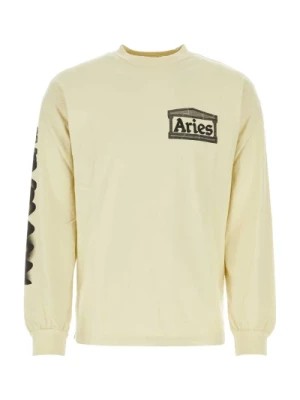 Zdjęcie produktu T-shirt Dont Be A... z piaskowej bawełny Aries
