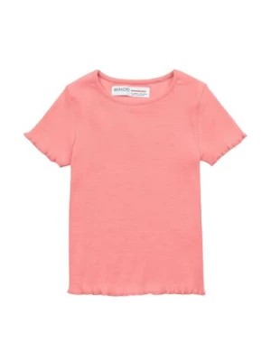 Zdjęcie produktu T-shirt dziewczęcy basic różowy Minoti