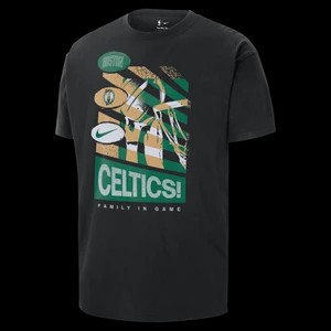 Zdjęcie produktu T-shirt męski Nike NBA Boston Celtics Courtside - Czerń