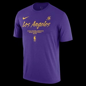 Zdjęcie produktu T-shirt męski Nike NBA Los Angeles Lakers Essential - Fiolet