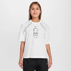 Zdjęcie produktu T-shirt o kroju oversize dla dużych dzieci (dziewcząt) Nike Sportswear - Biel