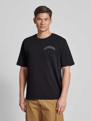 Zdjęcie produktu T-shirt o kroju oversized z nadrukiem z logo lindbergh