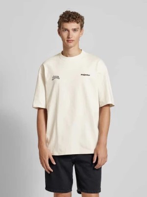 Zdjęcie produktu T-shirt o kroju oversized z nadrukiem z logo model ‘FARREN’ Pegador