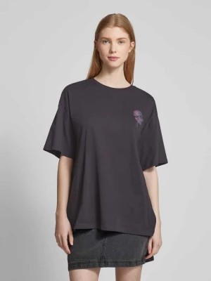 Zdjęcie produktu T-shirt o kroju oversized z nadrukiem z logo model ‘LIVA’ Only