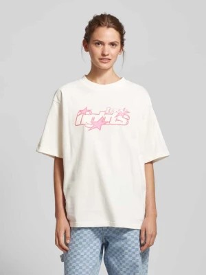 Zdjęcie produktu T-shirt o kroju oversized z nadrukiem z logo model ‘LUCKY 7’ Low Lights Studios