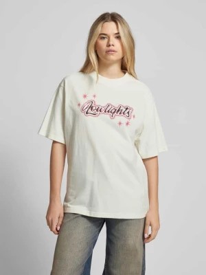 Zdjęcie produktu T-shirt o kroju oversized z nadrukiem z logo model ‘SPARKLE’ Low Lights Studios