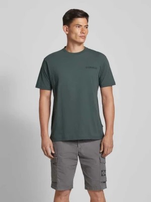 Zdjęcie produktu T-shirt o kroju oversized z nadrukiem z logo Napapijri