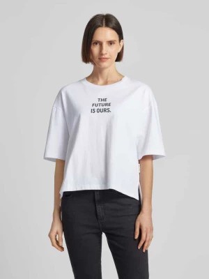 Zdjęcie produktu T-shirt o kroju oversized z nadrukowanym napisem Marc O'Polo