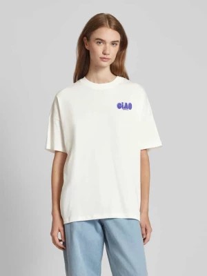 Zdjęcie produktu T-shirt o kroju oversized z nadrukowanym napisem Marc O'Polo DENIM