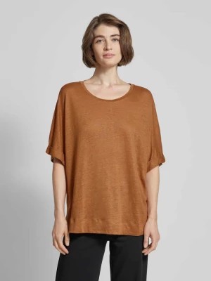 Zdjęcie produktu T-shirt o kroju oversized z okrągłym dekoltem Stefanel