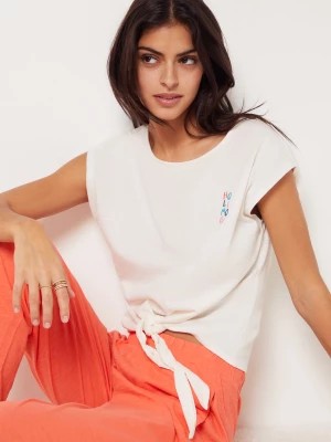 Zdjęcie produktu T-shirt od piżamy 'holimood' Etam