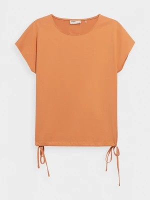 Zdjęcie produktu T-shirt oversize damski - pomarańczowy OUTHORN