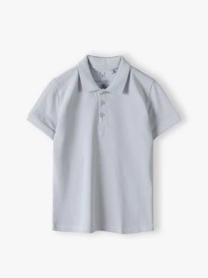 Zdjęcie produktu T-shirt polo dla chłopca - niebieski - Max&Mia Max & Mia by 5.10.15.