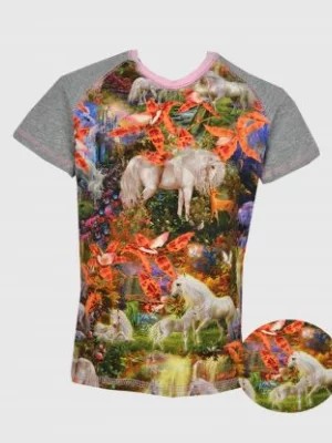 Zdjęcie produktu T-shirt Unicorns Fantasy Grey iELM
