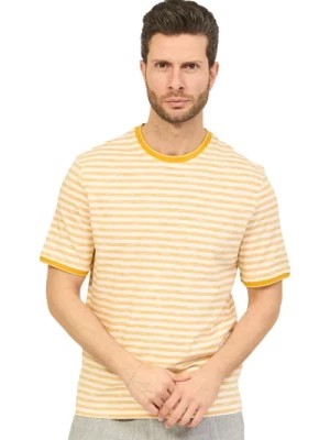 Zdjęcie produktu T-shirt w paski Żółty Bugatti