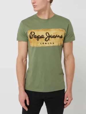 Zdjęcie produktu T-shirt z bawełny model ‘Charing’ Pepe Jeans