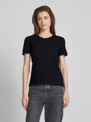 Zdjęcie produktu T-shirt z bufiastymi rękawami model ‘ALEJANDRAA’ ARMEDANGELS