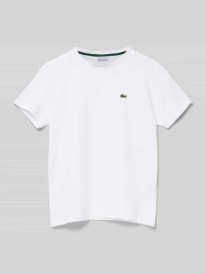 Zdjęcie produktu T-shirt z detalem z logo Lacoste