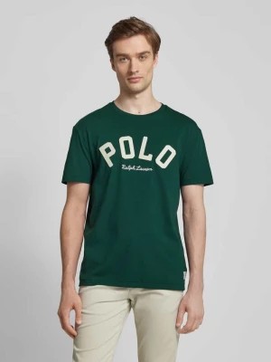 Zdjęcie produktu T-shirt z detalem z logo Polo Ralph Lauren