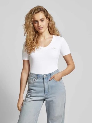 Zdjęcie produktu T-shirt z naszywką z logo Calvin Klein Jeans